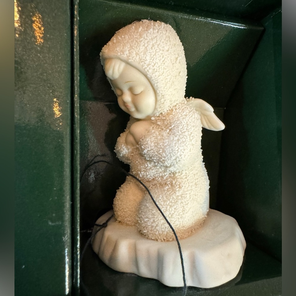 Snowbabies Dept 56 Now I Lay Me Down to Sleep #68390 with Original Box EUC